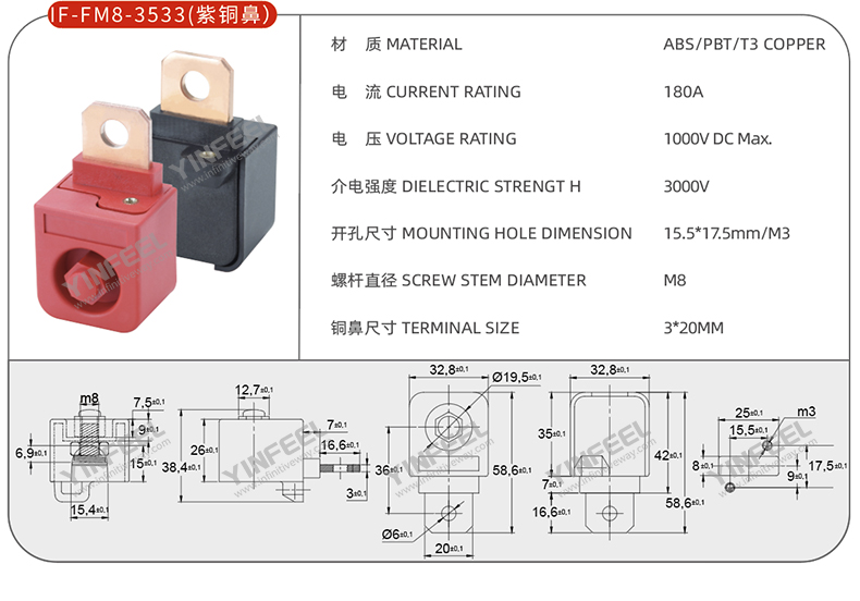 IF-FM8-3533(H62 BRASS / T3 COPPER)